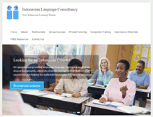 Tablet Screenshot of ilc-sydney.com